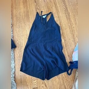 Loft Lou & grey size small navy romper